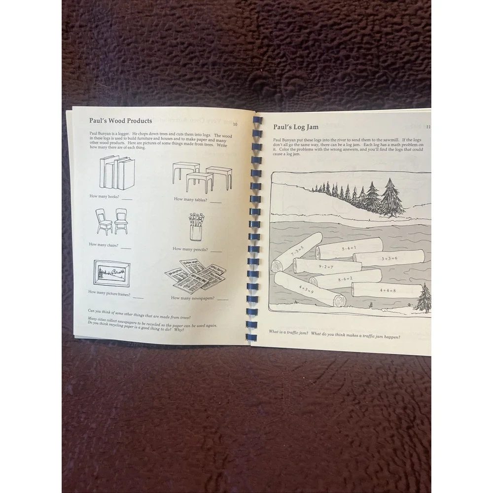 Olympia Odette Presents My Think 'n' Do‎ Adventure Book 1990 Spiral Bound New